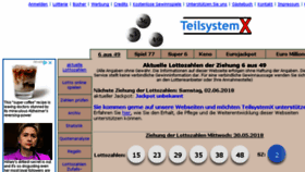 What Web2galaxy.de website looked like in 2018 (5 years ago)