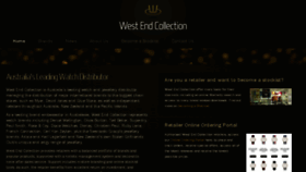 What Westendcollection.com.au website looked like in 2018 (5 years ago)