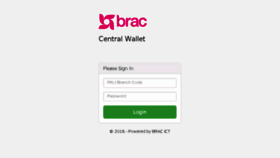 What Wallet.brac.net website looked like in 2018 (5 years ago)