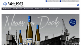 What Wein-port.de website looked like in 2018 (5 years ago)