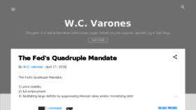 What Wcvarones.com website looked like in 2018 (5 years ago)