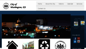 What Washingtonpa.us website looked like in 2018 (5 years ago)