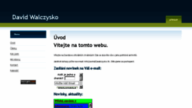 What Walczysko.tk website looked like in 2018 (5 years ago)