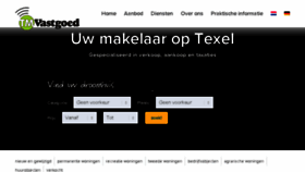 What Woningoptexel.nl website looked like in 2018 (5 years ago)
