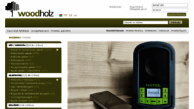 What Woodholz.eu website looked like in 2018 (5 years ago)