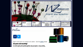 What Wildzipper.com website looked like in 2018 (5 years ago)