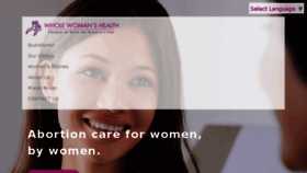 What Wholewomanshealth.com website looked like in 2018 (5 years ago)