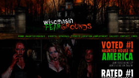 What Wisconsinfeargrounds.com website looked like in 2018 (5 years ago)