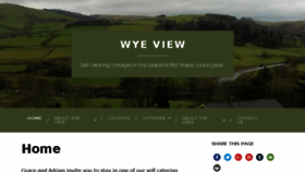 What Wyeview.com website looked like in 2018 (5 years ago)