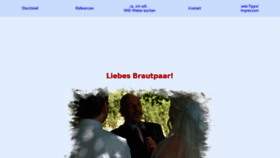 What Willi-weber-hochzeiten.de website looked like in 2018 (5 years ago)