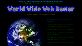 What Worldwidewebdoctor.com website looked like in 2018 (5 years ago)