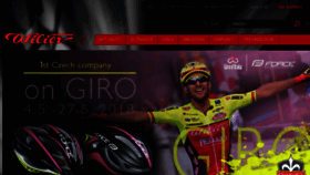 What Wilier.cz website looked like in 2018 (5 years ago)