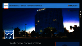What Westdale.com website looked like in 2018 (5 years ago)