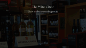 What Winecircle.co.uk website looked like in 2018 (6 years ago)