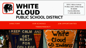 What Whitecloud.net website looked like in 2018 (5 years ago)