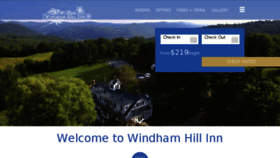 What Windhamhill.com website looked like in 2018 (5 years ago)