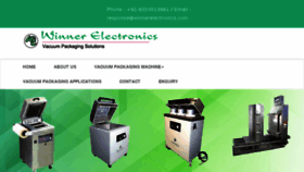 What Winnerelectronics.com website looked like in 2018 (5 years ago)