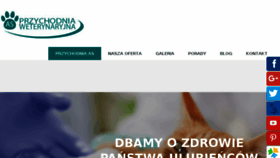 What Weterynarz.pila.pl website looked like in 2018 (5 years ago)