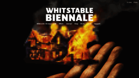 What Whitstablebiennale.com website looked like in 2018 (5 years ago)