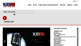 What Wjbxnewstalk.com website looked like in 2018 (5 years ago)