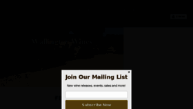 What Wallingtonwines.com.au website looked like in 2018 (8 years ago)