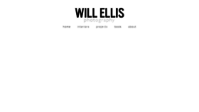 What Willellisphoto.com website looked like in 2018 (5 years ago)