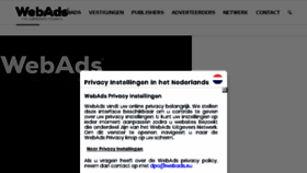 What Webads.nl website looked like in 2018 (5 years ago)