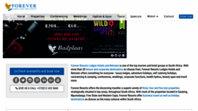 What Whiteriverlodge.co.za website looked like in 2018 (5 years ago)