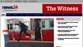 What Witness.co.za website looked like in 2018 (5 years ago)