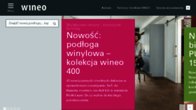 What Wineo-polska.pl website looked like in 2018 (5 years ago)