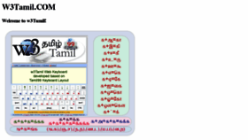 What W3tamil.com website looked like in 2018 (5 years ago)