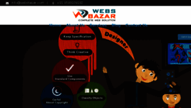 What Websbazar.com website looked like in 2018 (5 years ago)
