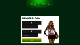 What Wagerball.com website looked like in 2018 (5 years ago)