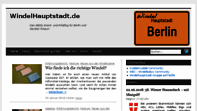 What Windelhauptstadt.de website looked like in 2018 (5 years ago)