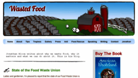 What Wastedfood.com website looked like in 2018 (5 years ago)