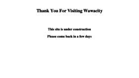 What Wawacity.com website looked like in 2018 (5 years ago)