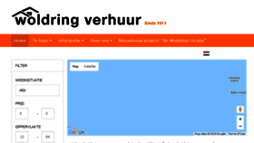 What Woldringverhuur.nl website looked like in 2018 (5 years ago)