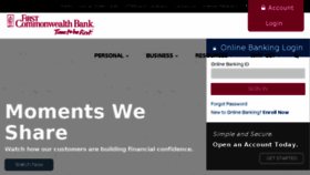 What Webbank.fcbanking.com website looked like in 2018 (5 years ago)