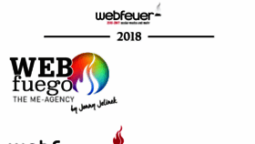 What Webfeuer.at website looked like in 2018 (5 years ago)