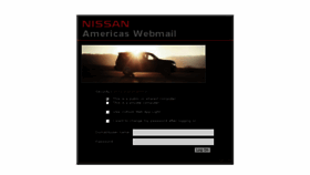 What Webmail.na.nissan.biz website looked like in 2018 (5 years ago)