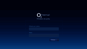 What Webmail.o2active.cz website looked like in 2018 (5 years ago)