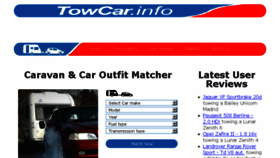 What Whattowcar.com website looked like in 2018 (5 years ago)