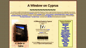 What Windowoncyprus.com website looked like in 2018 (5 years ago)