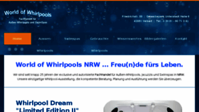 What World-of-whirlpools.de website looked like in 2018 (5 years ago)