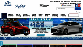 What Wpbhyundai.com website looked like in 2018 (5 years ago)