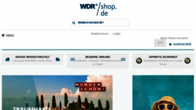 What Wdrshop.de website looked like in 2018 (5 years ago)