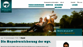 What Wgv-moped.de website looked like in 2018 (5 years ago)