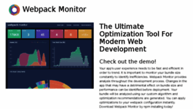 What Webpackmonitor.com website looked like in 2018 (5 years ago)