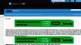 What Webmasterbb.net website looked like in 2018 (5 years ago)