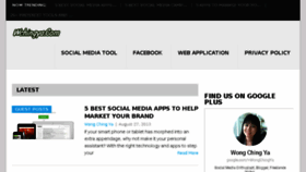 What Wchingya.com website looked like in 2018 (5 years ago)